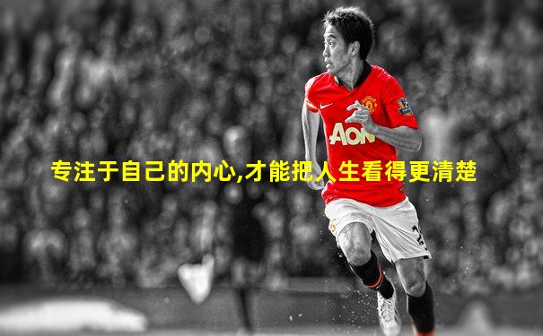 专注于自己的内心,才能把人生看得更清楚